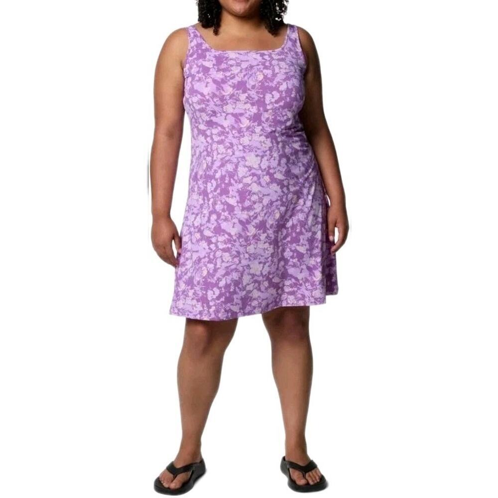 Columbia Women's PFG Freezer III Dress Hydrangea Bellashore UPF 50 summer Vibes